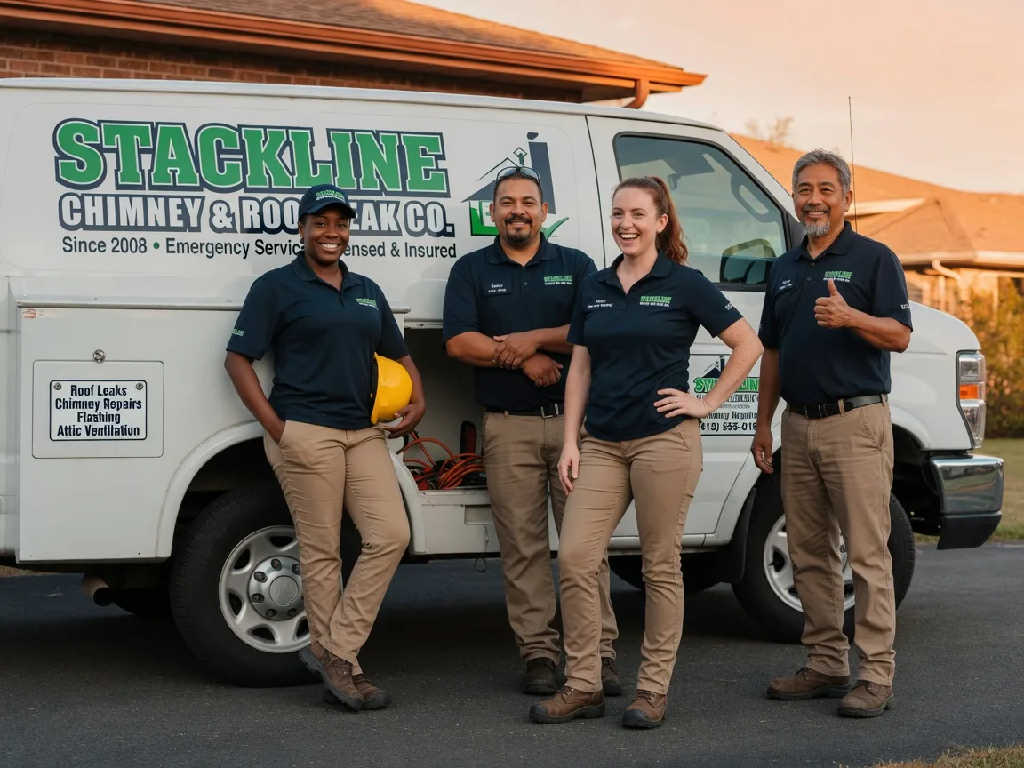 Chimney flashing repair company in Bellevue, WA